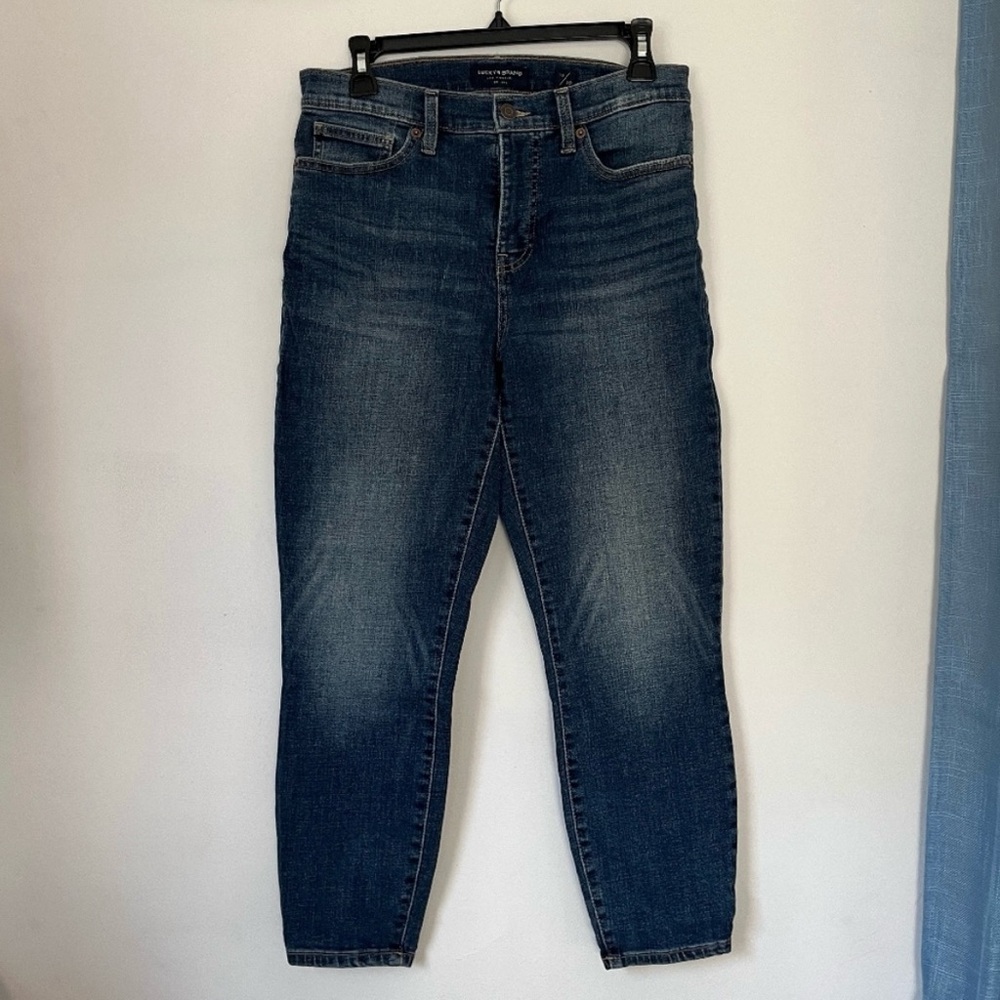 Lucky Brand Mid Rise Crop Ava Jeans Size 10/30